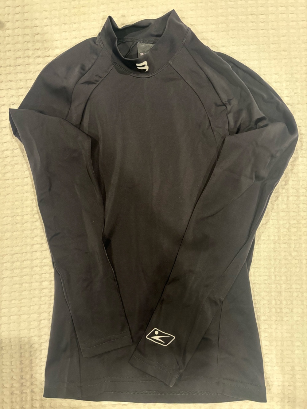 Balenciaga Black Athletic Long Sleeve
